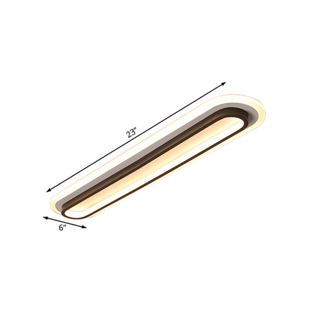 Oval LED Ceiling Light