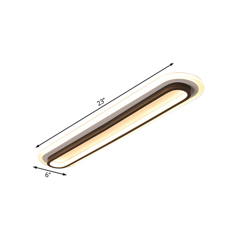 Oval LED Ceiling Light