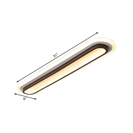 Metal and Acrylic Fixture Detail