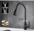 Touch Sensor Kitchen Faucet Chrome Detail