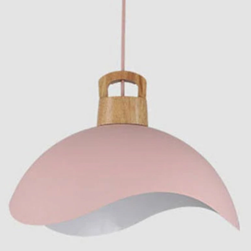 Black Metal Pendant Light for Hallway Decor