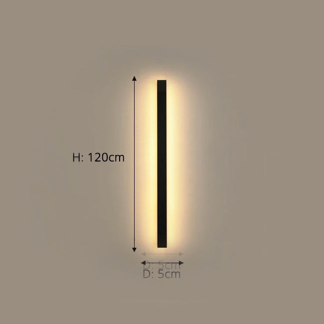 Acrylic and Iron Wall Lamp for Contemporary Living Spaces | OroDwell