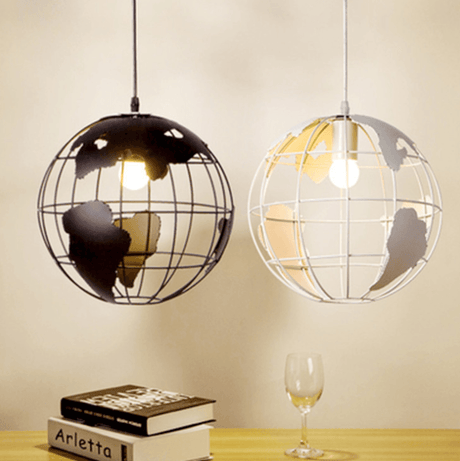 Avela Globe Pendant Light for Study and Office