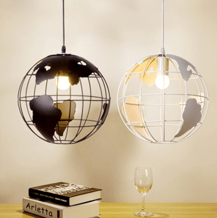 Avela Globe Pendant Light for Study and Office