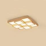 Wood Ceiling Light for Hallway Accent Decor