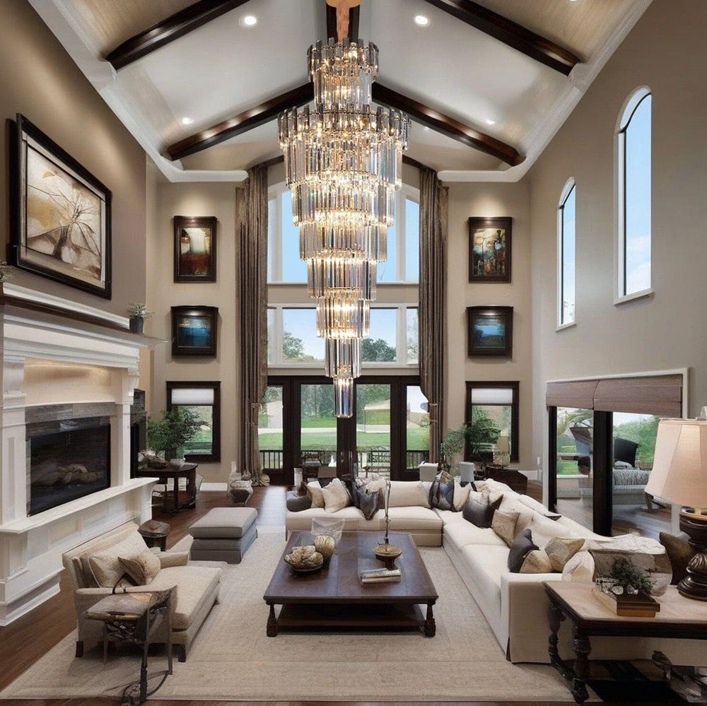French Empire Crystal Chandelier for Dining Room