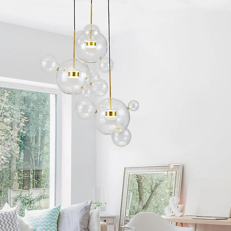 Snowball Chandelier for Dining Room Ceiling