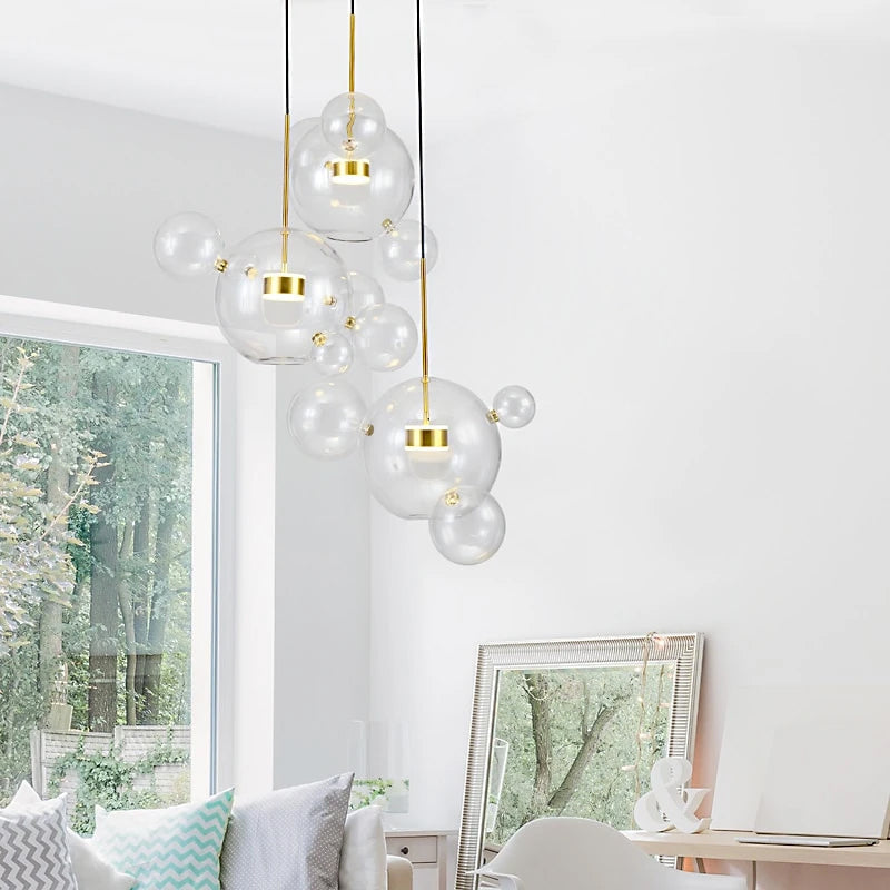 Snowball Chandelier for Dining Room Ceiling
