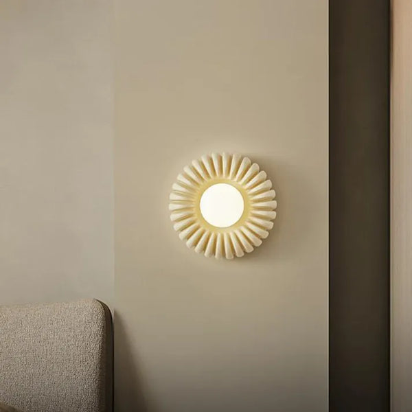 Lyria Resin Wall Lamp – ambient lighting design – view 15 | OroDwell