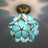 Glass Ceiling Lamp Final Detail View