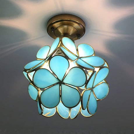Glass Ceiling Lamp Final Detail View
