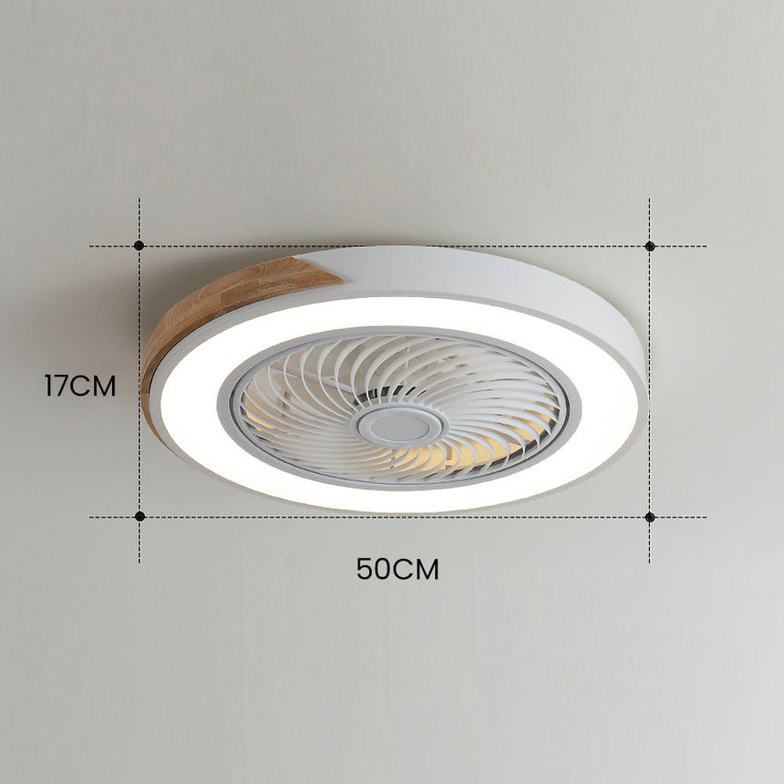 Wood Ceiling Fan Light Timeless Organic Look - OpalDwell