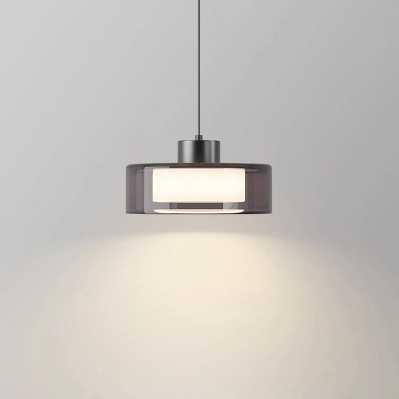 Toned Glass Pendant Light for Living Room Lighting | OroDwell