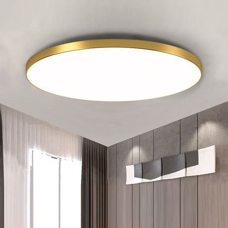 Round LED Flush Mount Ceiling Light Energy Efficient Design