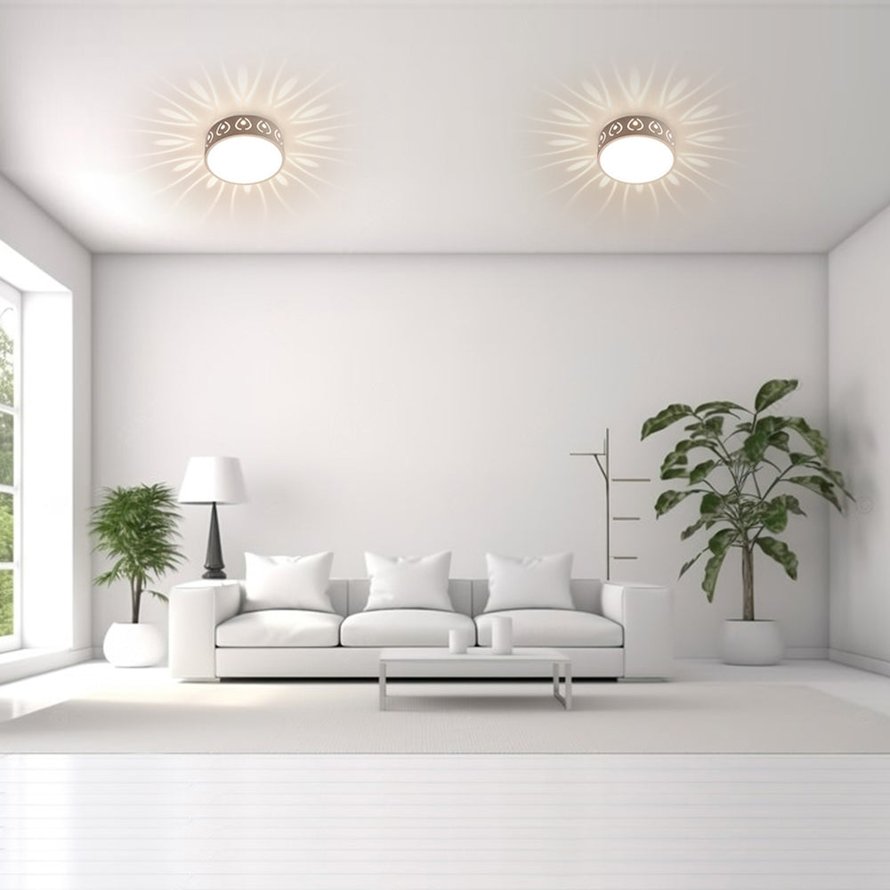 Crystal Ceiling Light LED for Living Room