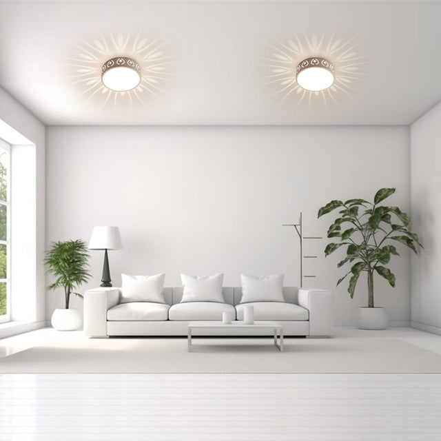 Crystal Ceiling Light LED for Living Room