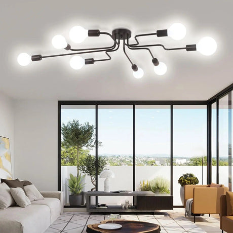 Aluminum ceiling light dimmable for decor statement