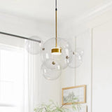 Liora Pendant Light Installed Above Dining Area