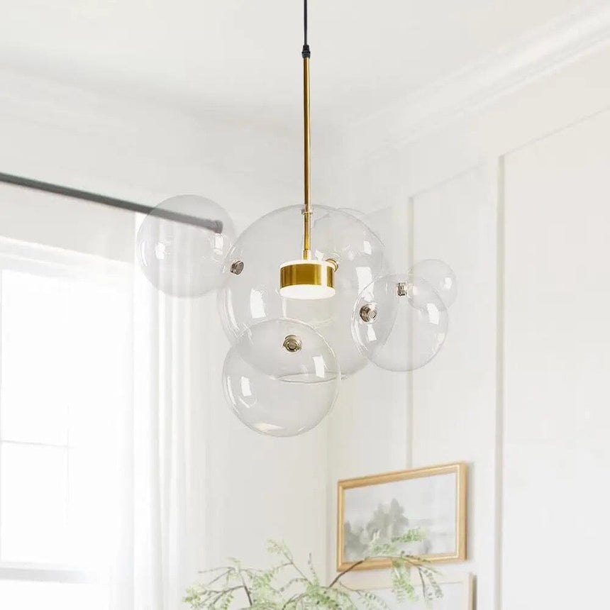 Liora Pendant Light Installed Above Dining Area