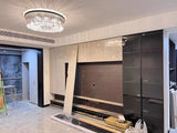 Tavian Grey Crystal Chandelier - Additional View 7
