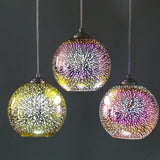 Multicolored Glass Design Detail