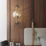 Glass Wall Sconce for living room – additional angle
