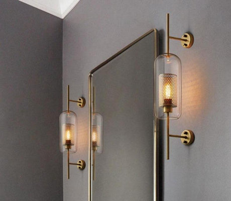 Glass Wall Sconce for living room lighting