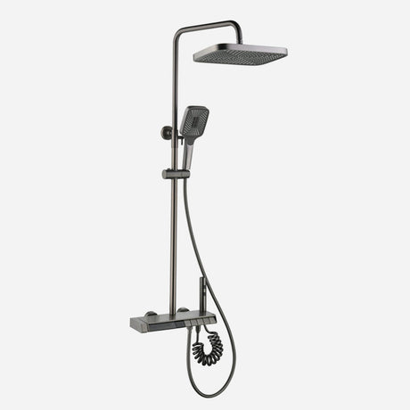 Smart shower system - digital temperature display