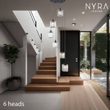 dimmable crystal chandelier for dining area