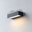 Durable aluminum outdoor fixture for gardens