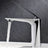Brass vessel faucet with single-handle one-hole design