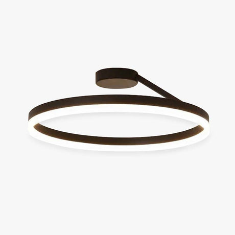 LumaAura Gold LED Ceiling Light Living Room OpalDwell