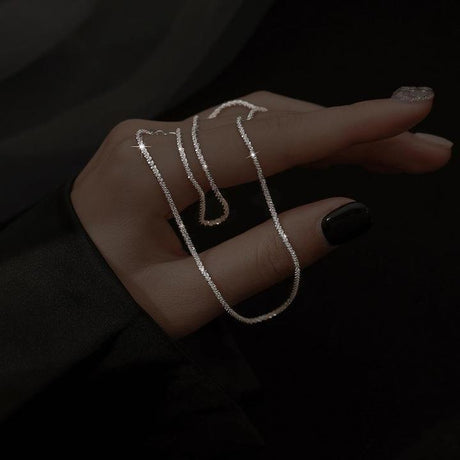 Silver Star Necklace Gift for Her Jewelry Accent - OpalDwell