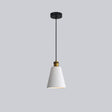 Chandelier Detail of Sleek Metal Finish