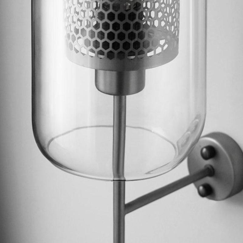 Easy installation wall sconce for bedroom