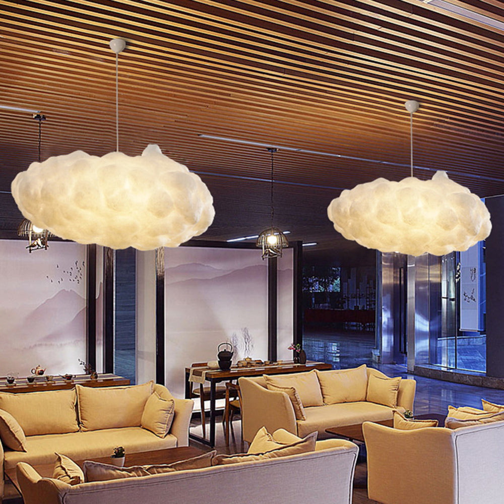 Cloud Shaped Pendant Lamp for Cozy Rooms