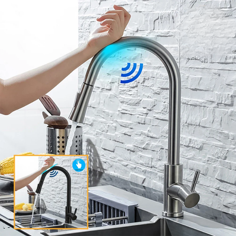 Smart Sensor Touchless Kitchen Faucet