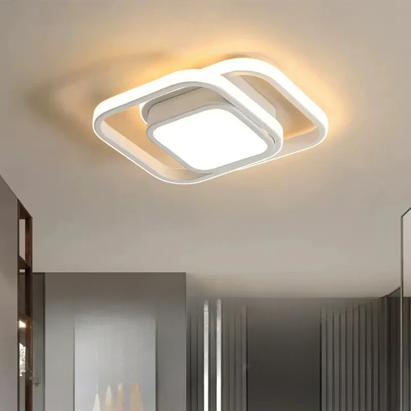 Space Saving Ceiling Light for Small Rooms