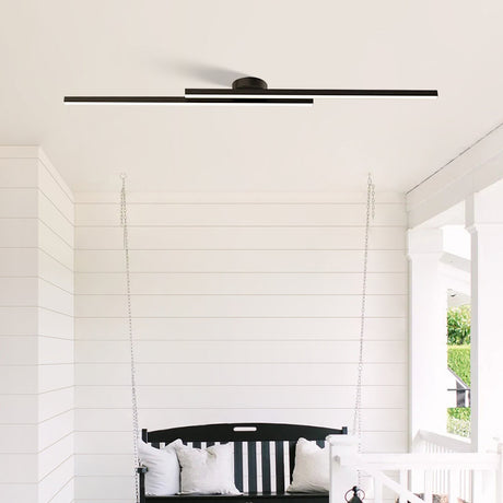 Semi flush light for bedroom decor