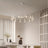 Contemporary Chandelier Design Detail