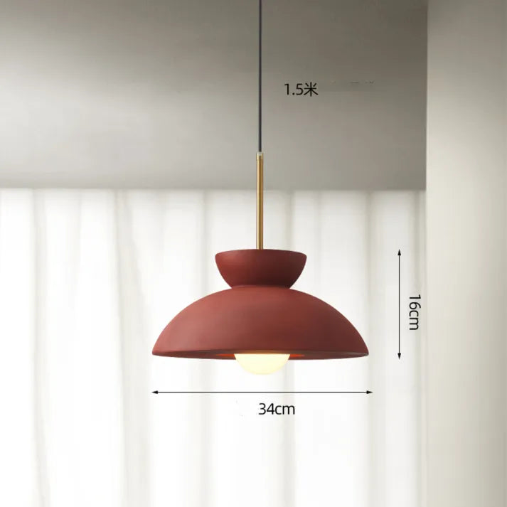 Resin Pendant Light With Nordic Minimalist Design - OroDwell