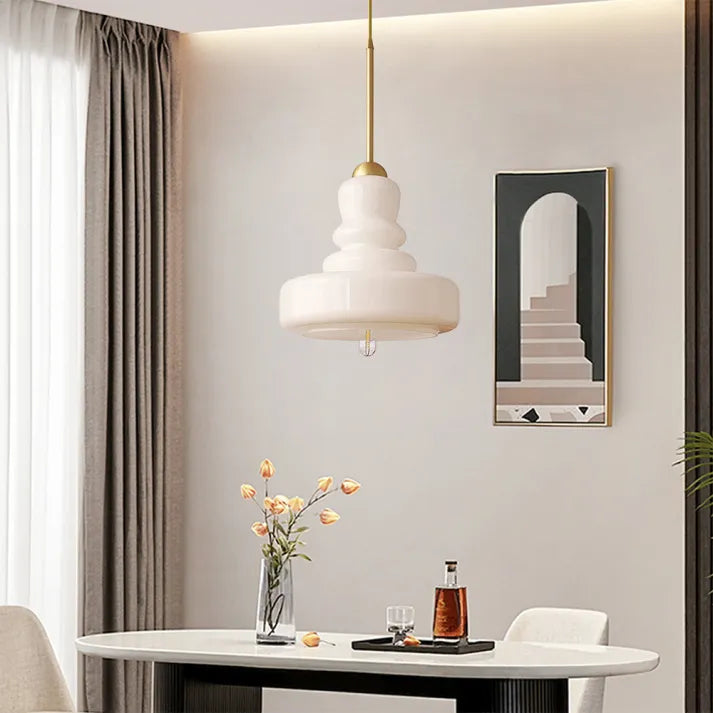 Warm Ambient Glow Pendant Light with Sleek Silhouette | OroDwell