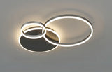 Ring Ceiling Light Black Finish for Modern Homes