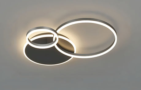 Ring Ceiling Light Black Finish for Modern Homes
