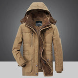 Mens Parka Back Profile View OpalDwell
