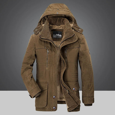 Winter Parka Collar Detail View OpalDwell