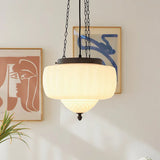 Pendant Light Installed In Living Room Setting - OroDwell