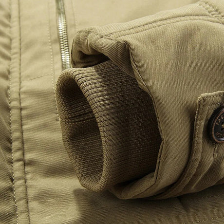 Winter Parka Detail Fabric Texture View OpalDwell