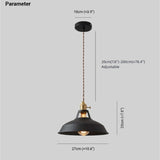Metal Pendant Light for Dining Area Ambiance