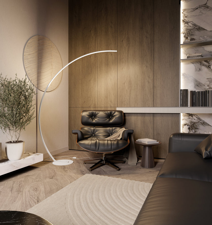 LED Floor Lamp Warm 2700K Ambient Glow